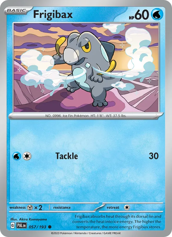Frigibax - Paldea Evolved Pokemon Card
