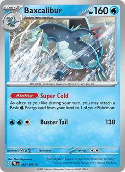 Baxcalibur - Paldea Evolved