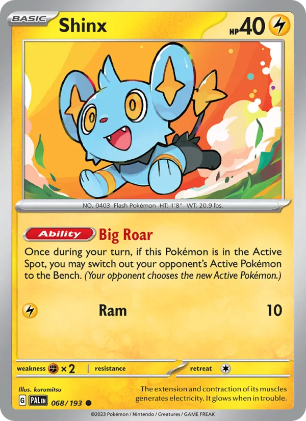 Shinx - Paldea Evolved Pokemon Card