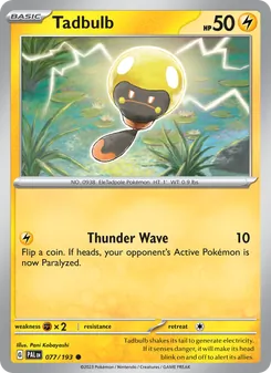 Tadbulb - Paldea Evolved