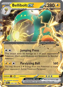 Bellibolt ex - Paldea Evolved