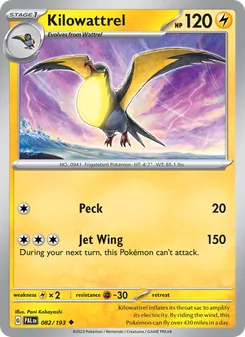 Kilowattrel - Paldea Evolved