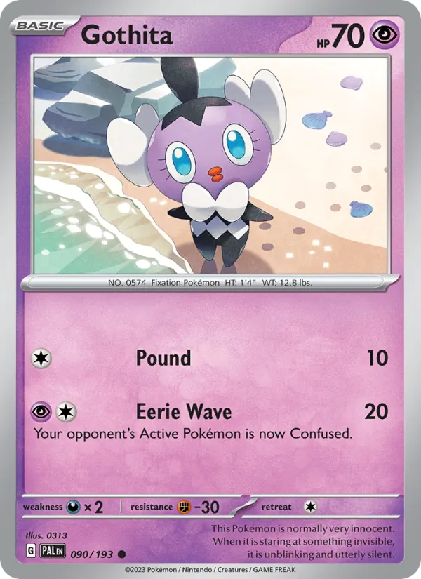 Gothita - Paldea Evolved Pokemon Card