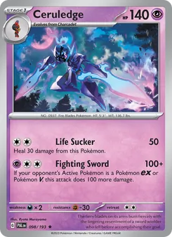 Ceruledge - Paldea Evolved