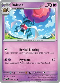 Rabsca - Paldea Evolved