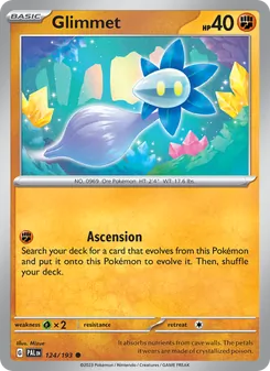 Glimmet - Paldea Evolved