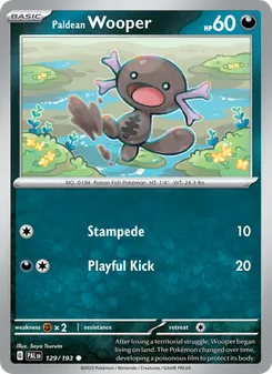 Paldean Wooper - Paldea Evolved