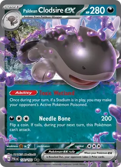 Paldean Clodsire ex - Paldea Evolved