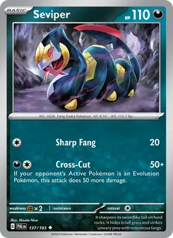 Seviper - Paldea Evolved