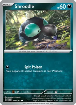 Shroodle - Paldea Evolved