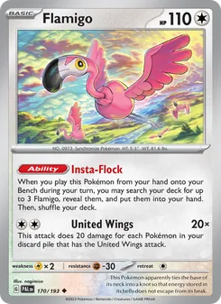 Flamigo - Paldea Evolved