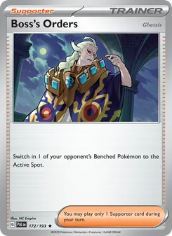 Boss's Orders - Paldea Evolved