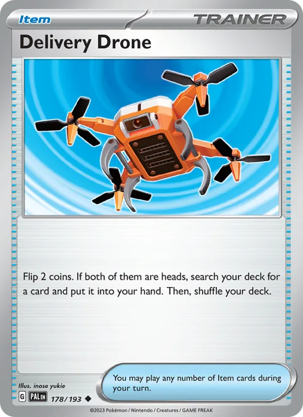 Delivery Drone - Paldea Evolved Pokemon Card