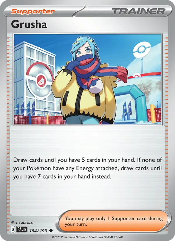 Grusha - Paldea Evolved Pokemon Card