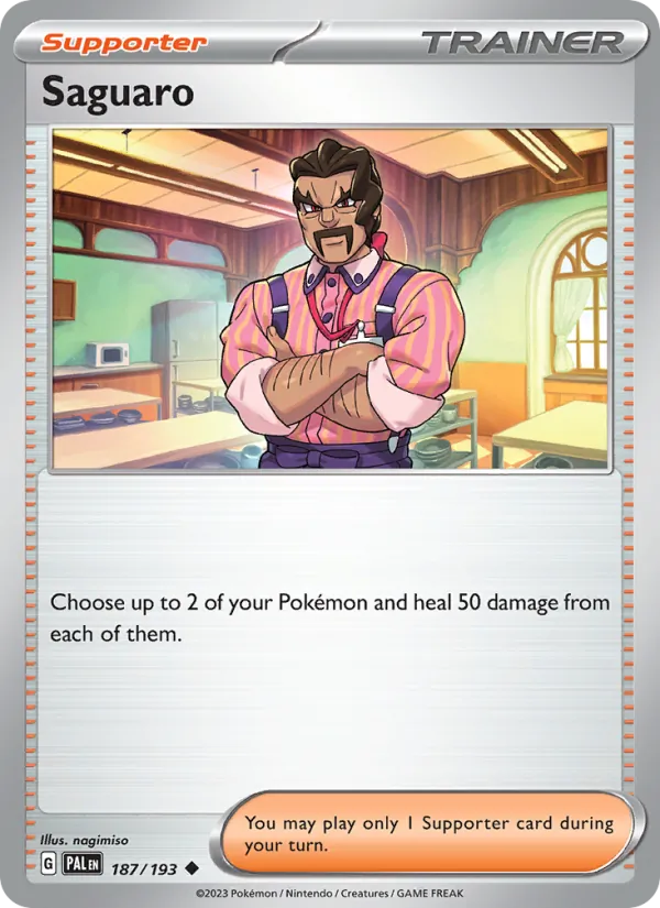 Saguaro - Paldea Evolved Pokemon Card