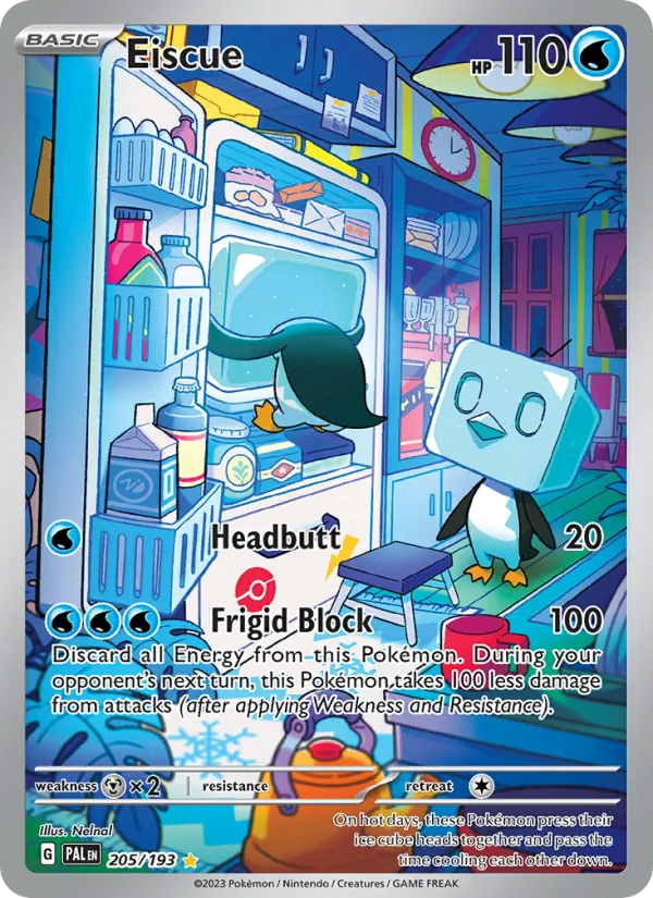 Eiscue - Paldea Evolved Pokemon Card