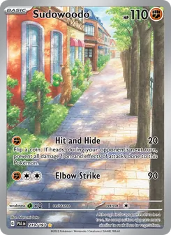 Sudowoodo - Paldea Evolved