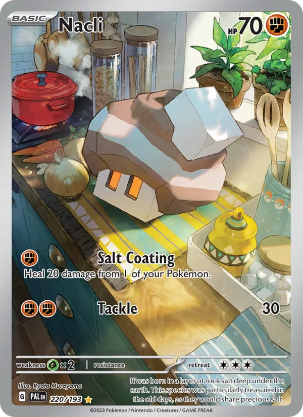 Nacli - Paldea Evolved Pokemon Card