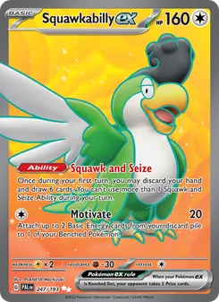 Squawkabilly ex - Paldea Evolved