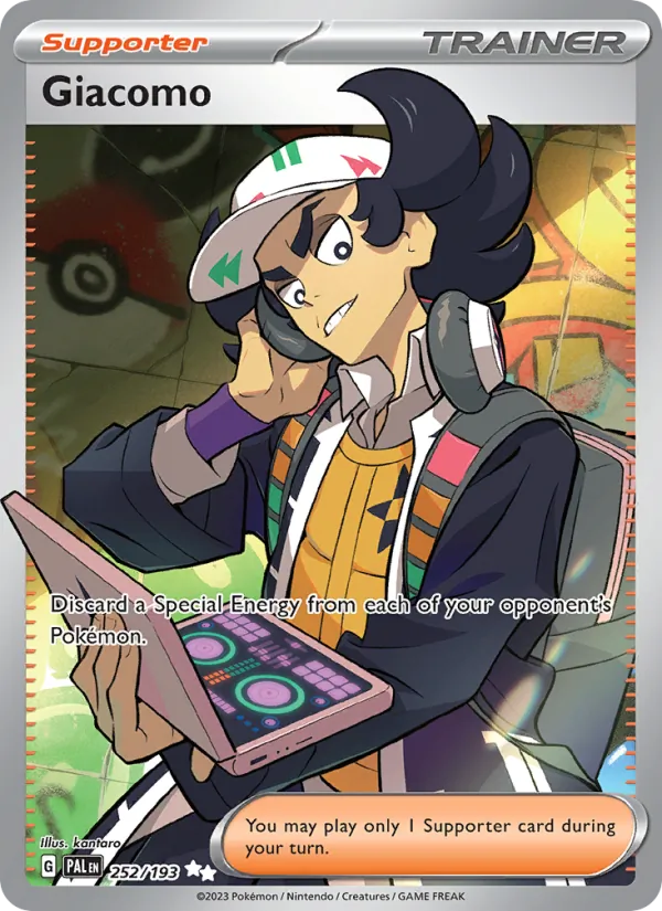 Giacomo - Paldea Evolved Pokemon Card