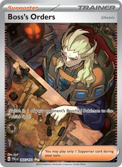 Boss's Orders - Paldea Evolved