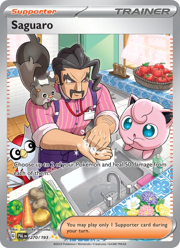 Saguaro - Paldea Evolved Pokemon Card