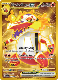 Skeledirge ex - Paldea Evolved