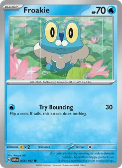 Froakie - Obsidian Flames
