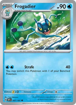 Frogadier - Obsidian Flames