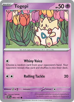 Togepi - Obsidian Flames