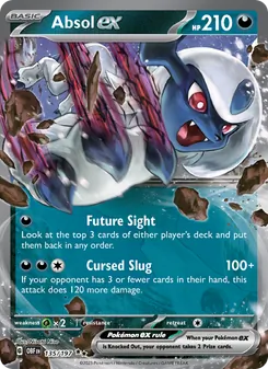 Absol ex - Obsidian Flames