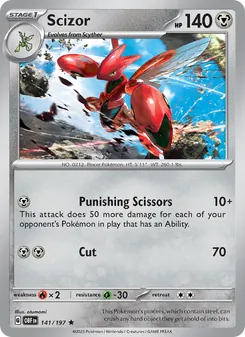 Scizor - Obsidian Flames