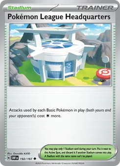 Pokémon League Headquarters - Obsidian Flames