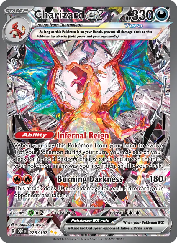 Charizard ex - Obsidian Flames Pokemon Card
