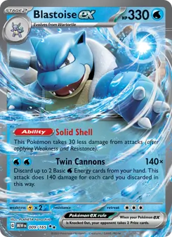 Blastoise ex - 151