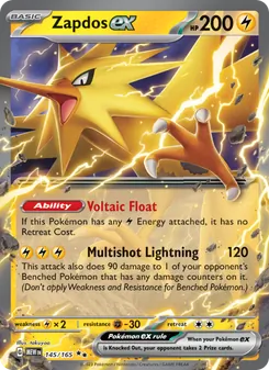 Zapdos ex - 151