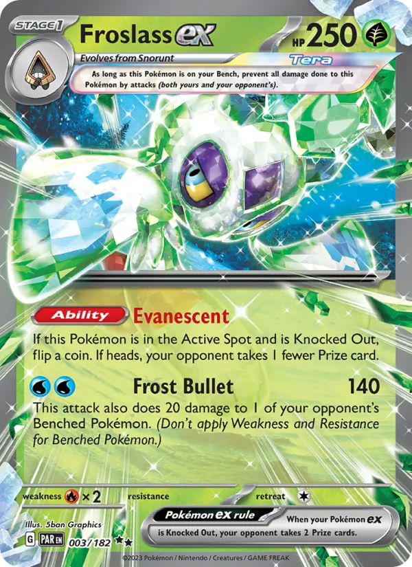 Froslass ex - Paradox Rift Pokemon Card
