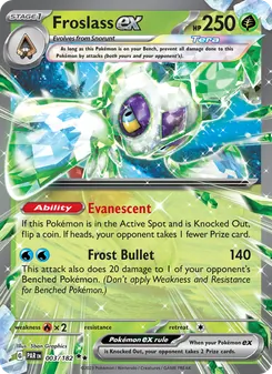 Froslass ex - Paradox Rift