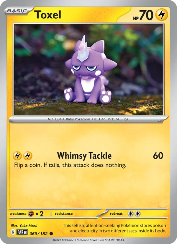 Toxel - Paradox Rift Pokemon Card