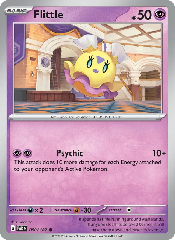 Flittle - Paradox Rift Pokemon Card