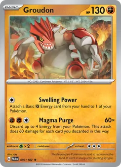 Groudon - Paradox Rift