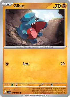 Gible - Paradox Rift