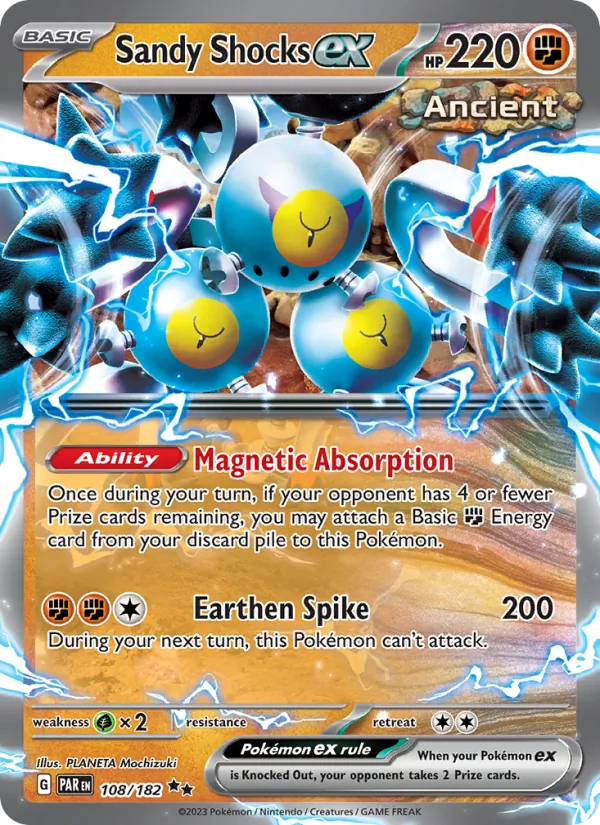 Sandy Shocks ex - Paradox Rift Pokemon Card