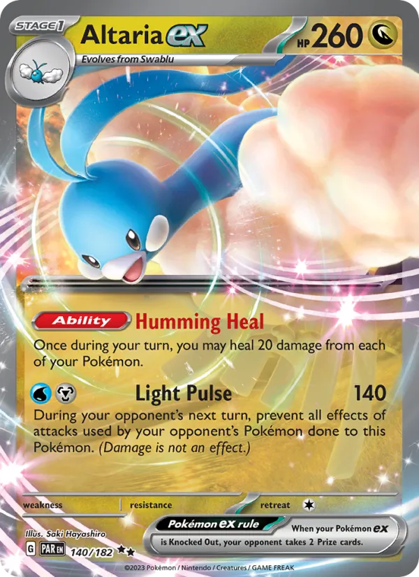 Altaria ex - Paradox Rift Pokemon Card