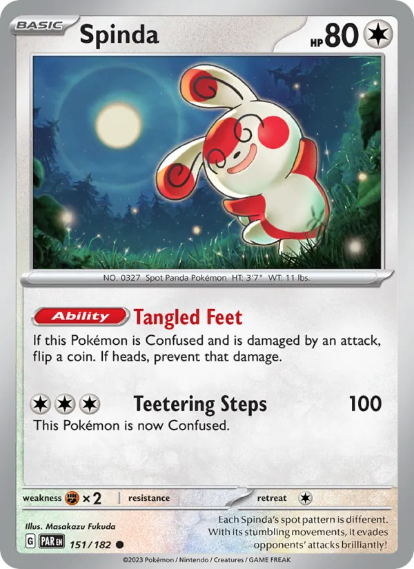 Spinda - Paradox Rift Pokemon Card