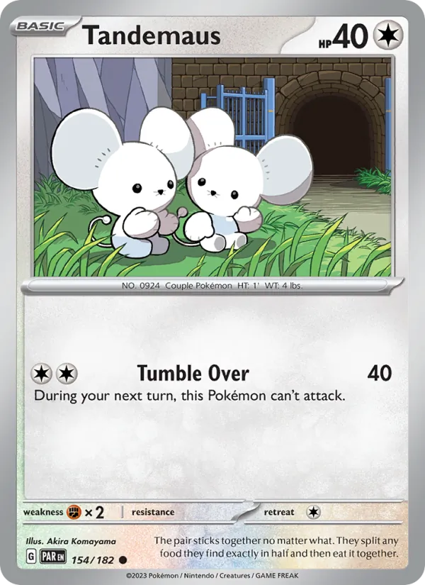 Tandemaus - Paradox Rift Pokemon Card