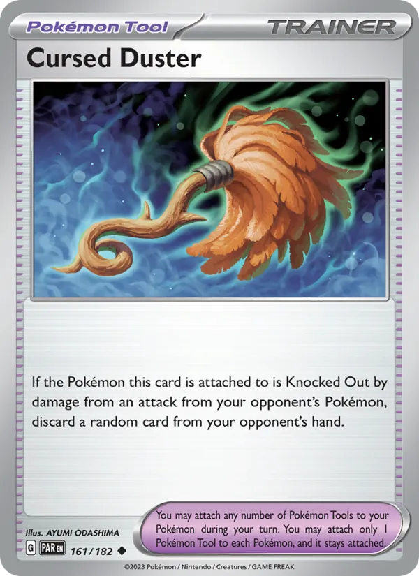 Cursed Duster - Paradox Rift Pokemon Card