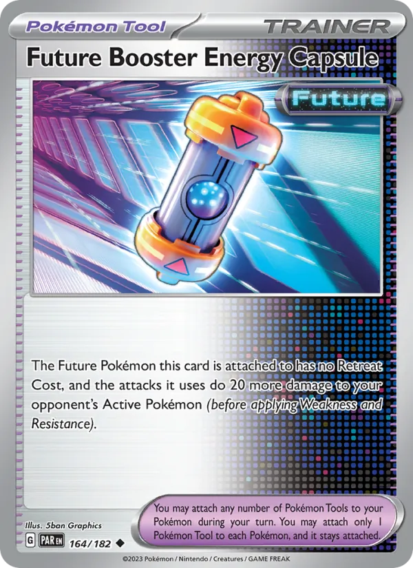 Future Booster Energy Capsule - Paradox Rift Pokemon Card