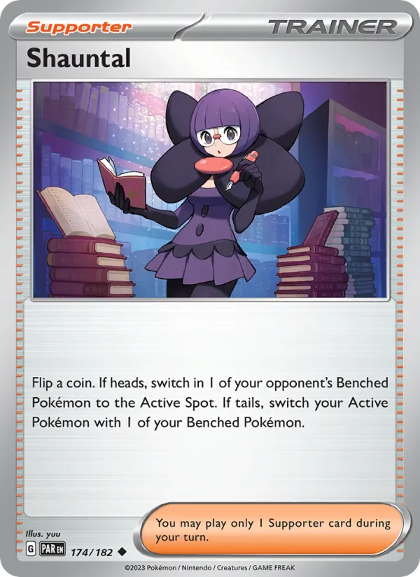 Shauntal - Paradox Rift Pokemon Card