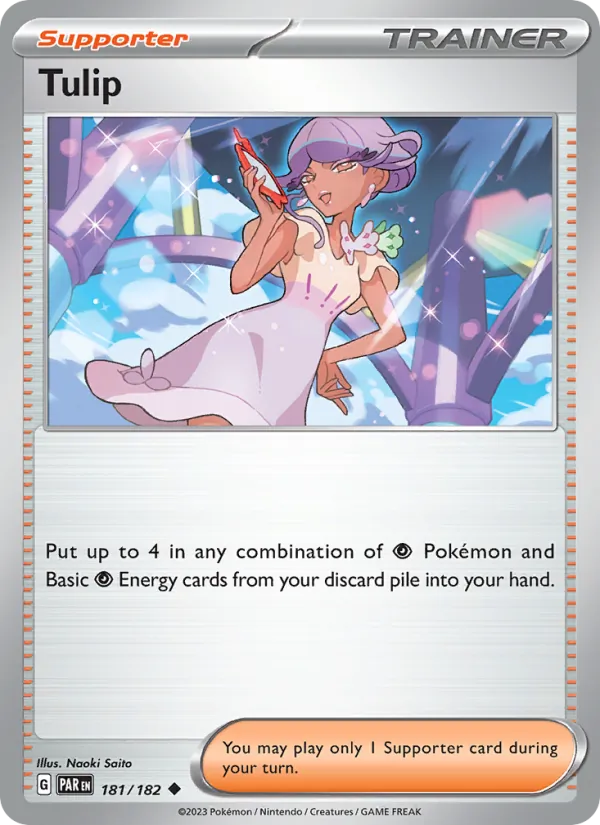 Tulip - Paradox Rift Pokemon Card
